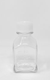 60mL Square Media Bottles, PETG, 96/Case
